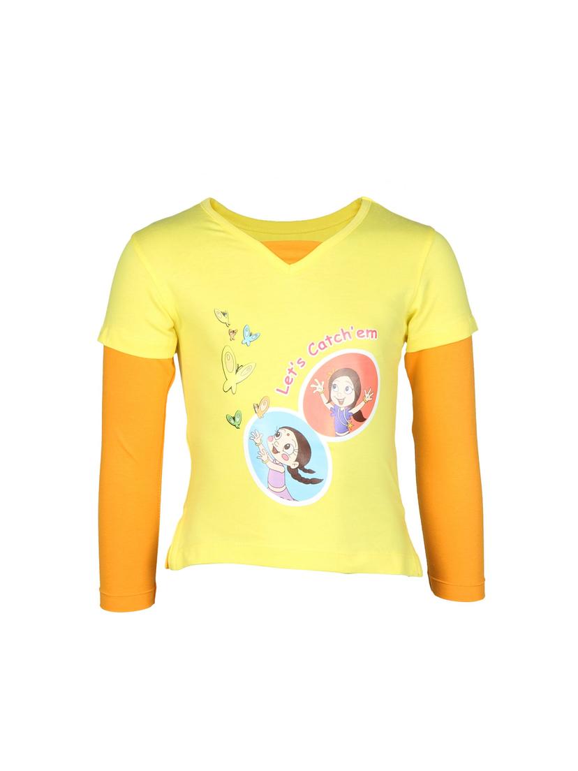 Chhota Bheem Kids Girls's Tops